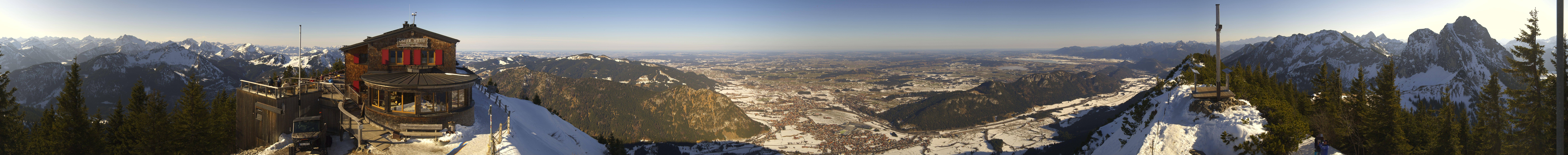 Archived image Webcam Pfronten - Mt. Breitenberg