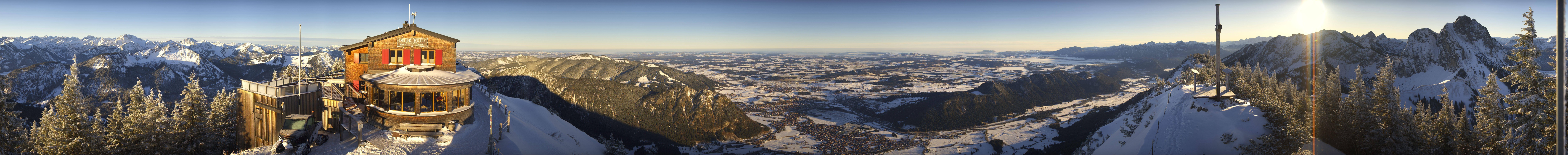 Archiv Foto Webcam Pfronten - Gipfel Breitenberg