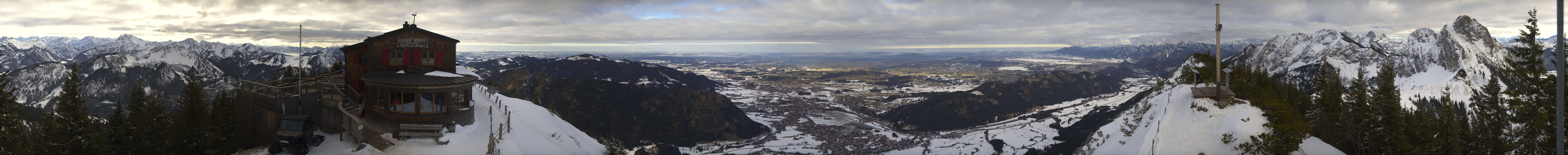 Archiv Foto Webcam Pfronten - Gipfel Breitenberg