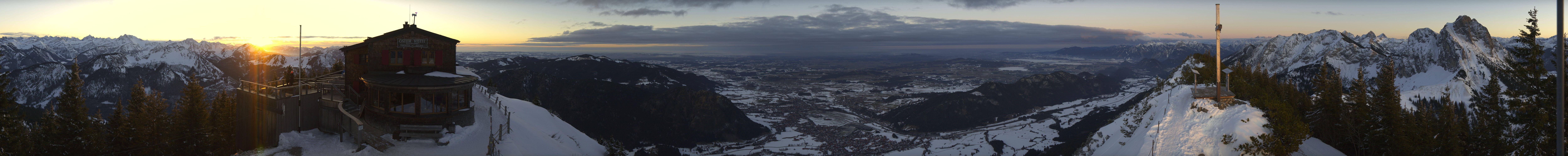 Archiv Foto Webcam Pfronten - Gipfel Breitenberg