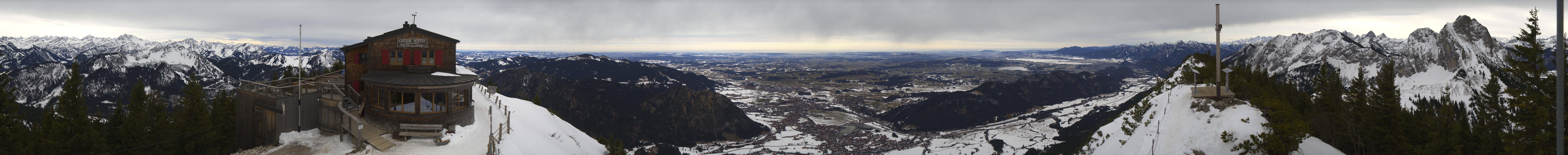 Archiv Foto Webcam Pfronten - Gipfel Breitenberg