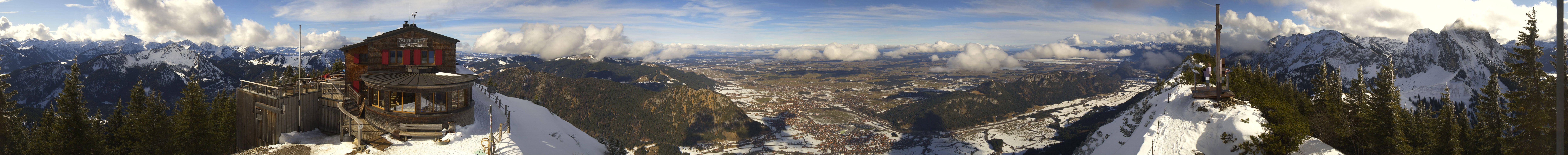 Archived image Webcam Pfronten - Mt. Breitenberg