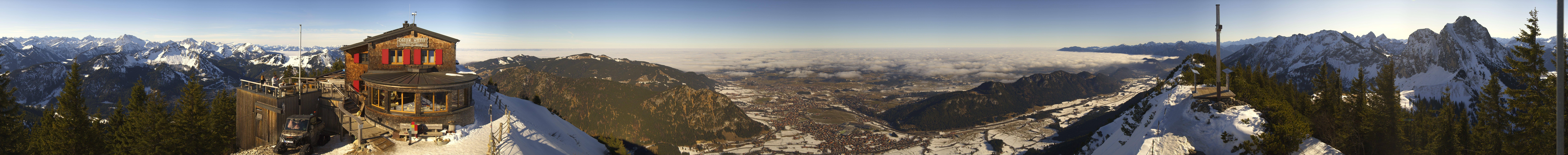 Archived image Webcam Pfronten - Mt. Breitenberg