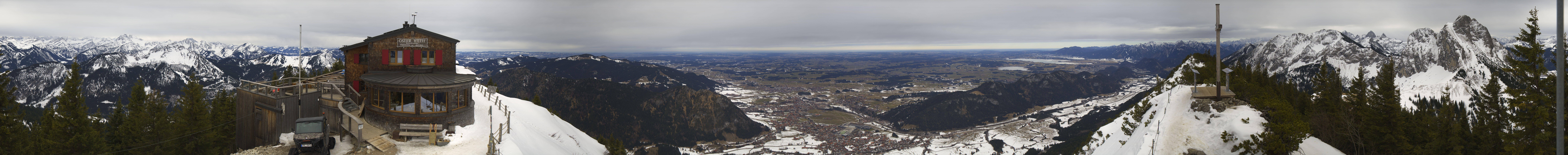 Archiv Foto Webcam Pfronten - Gipfel Breitenberg