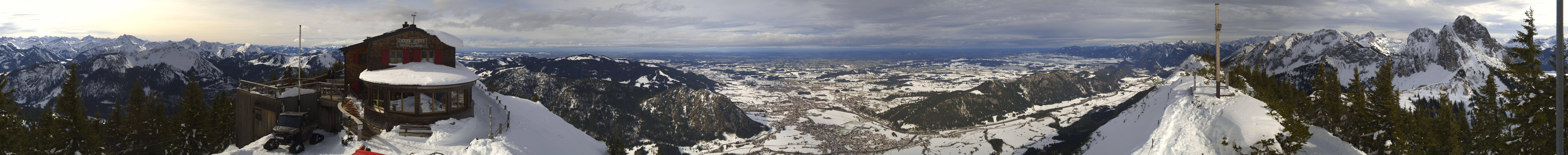 Archiv Foto Webcam Pfronten - Gipfel Breitenberg