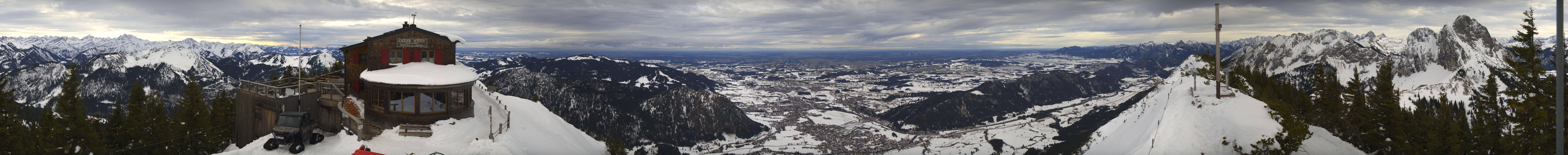 Archiv Foto Webcam Pfronten - Gipfel Breitenberg