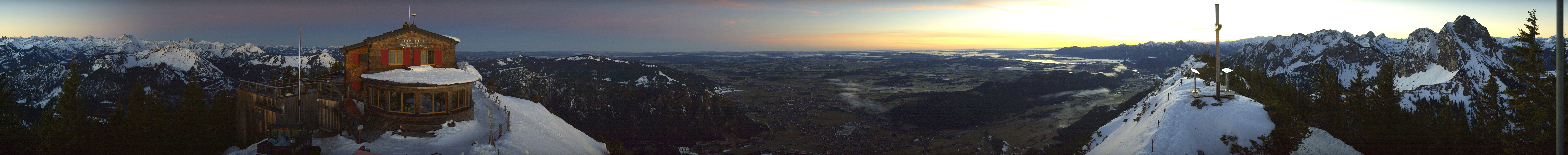 Archived image Webcam Pfronten - Mt. Breitenberg