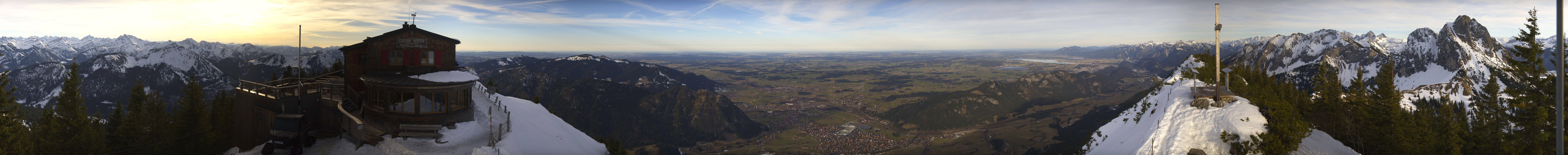 Archiv Foto Webcam Pfronten - Gipfel Breitenberg
