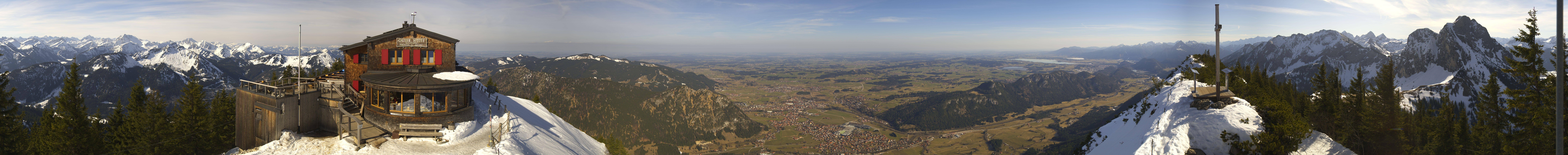 Archiv Foto Webcam Pfronten - Gipfel Breitenberg