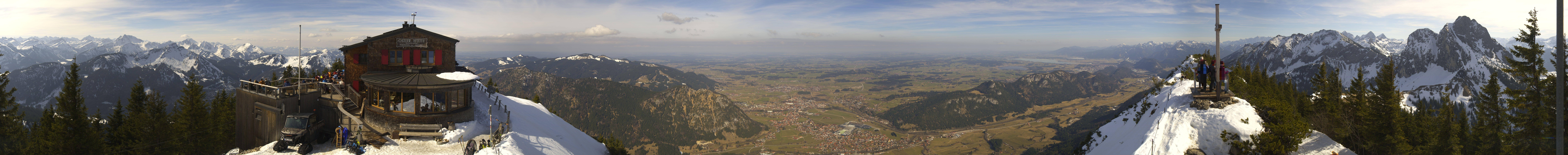 Archiv Foto Webcam Pfronten - Gipfel Breitenberg