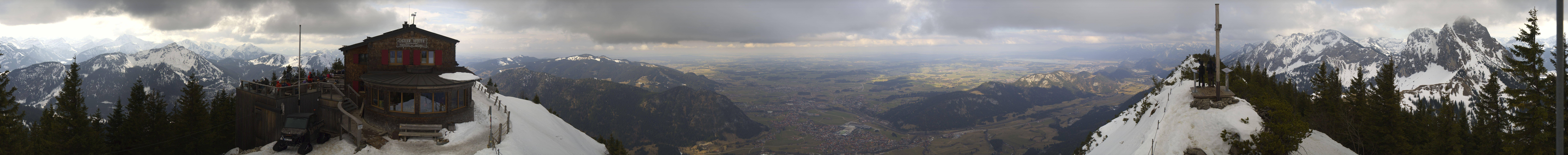 Archiv Foto Webcam Pfronten - Gipfel Breitenberg