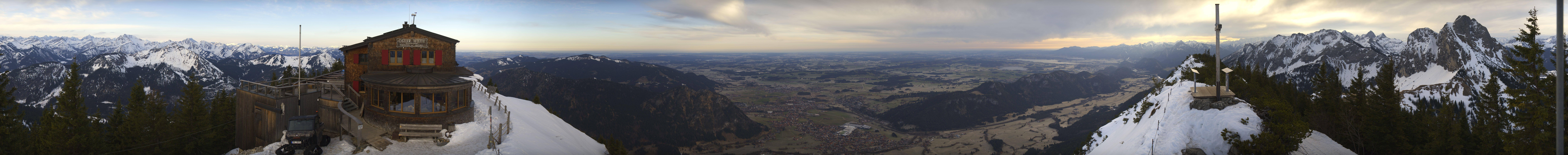 Archiv Foto Webcam Pfronten - Gipfel Breitenberg