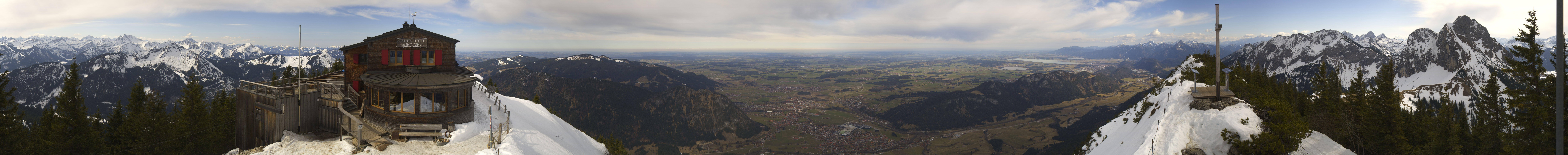 Archiv Foto Webcam Pfronten - Gipfel Breitenberg