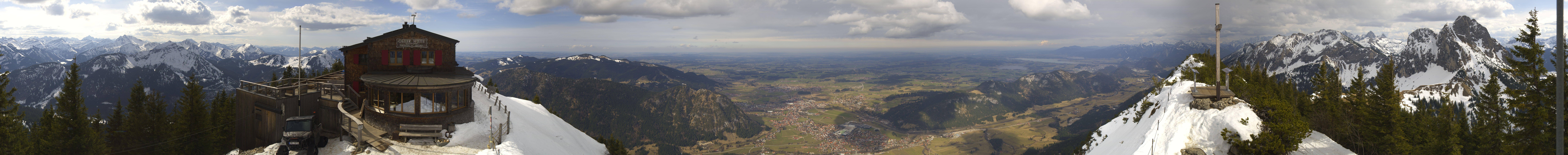 Archiv Foto Webcam Pfronten - Gipfel Breitenberg