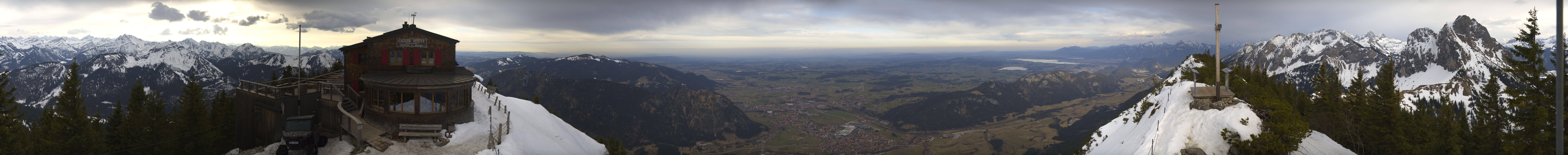 Archiv Foto Webcam Pfronten - Gipfel Breitenberg
