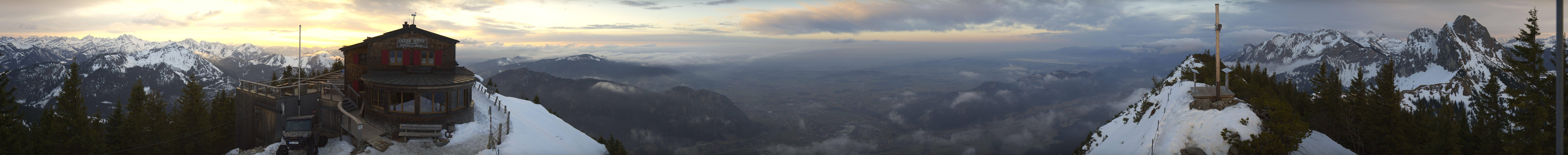 Archiv Foto Webcam Pfronten - Gipfel Breitenberg