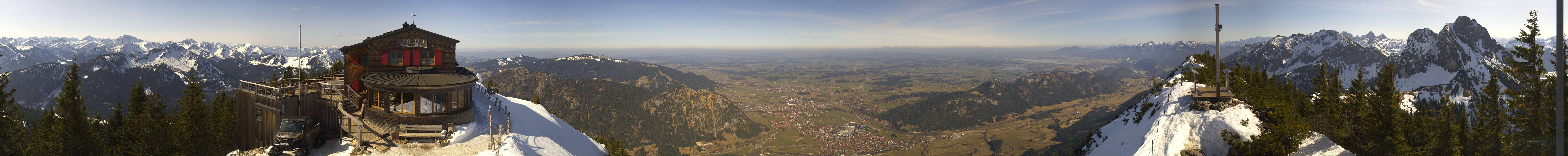 Archiv Foto Webcam Pfronten - Gipfel Breitenberg