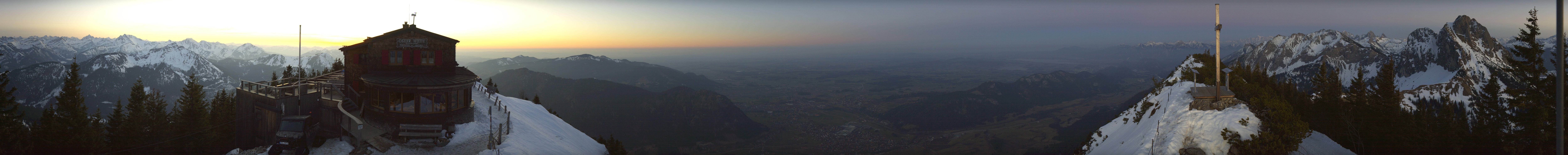 Archiv Foto Webcam Pfronten - Gipfel Breitenberg