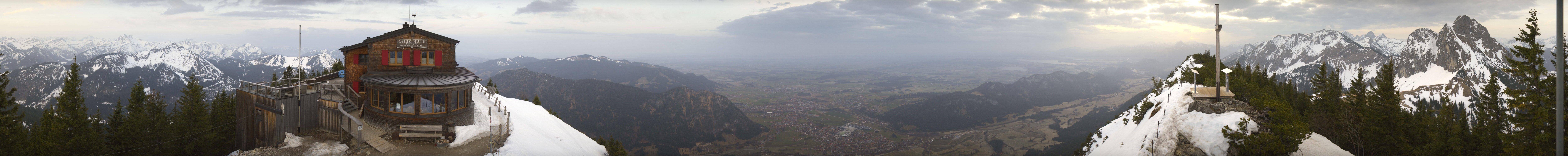 Archiv Foto Webcam Pfronten - Gipfel Breitenberg