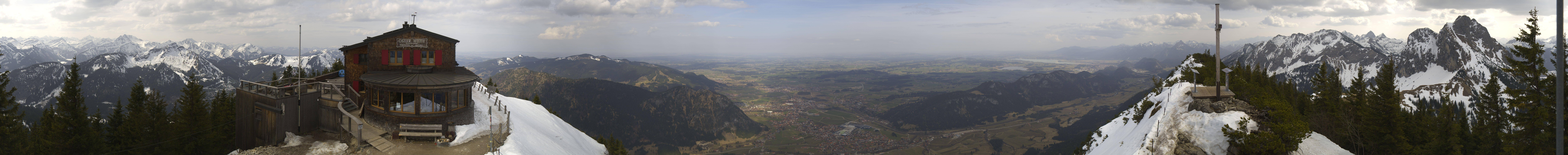 Archiv Foto Webcam Pfronten - Gipfel Breitenberg