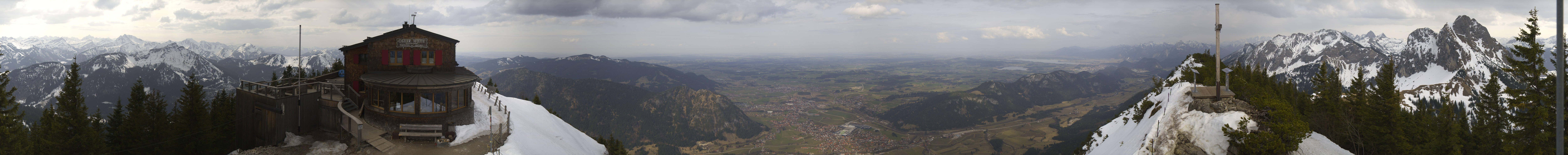 Archiv Foto Webcam Pfronten - Gipfel Breitenberg