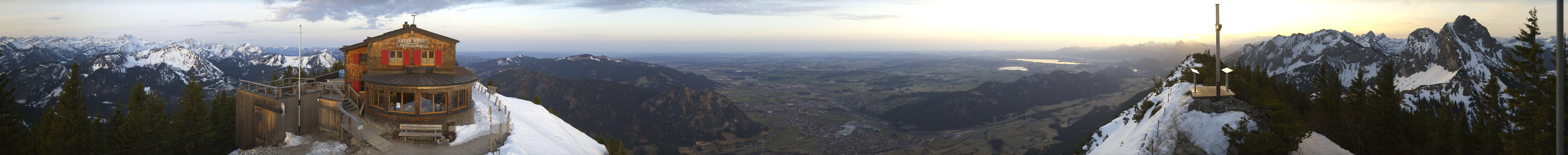 Archiv Foto Webcam Pfronten - Gipfel Breitenberg