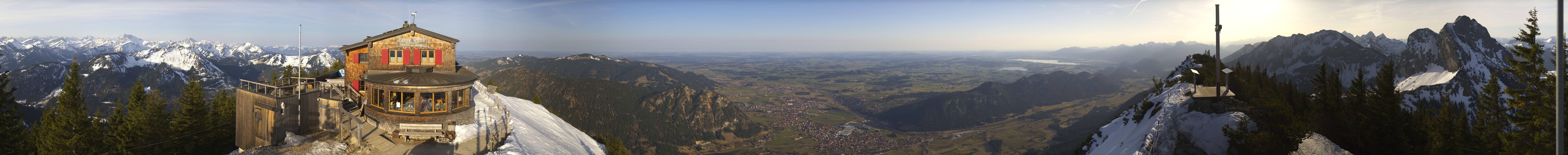 Archiv Foto Webcam Pfronten - Gipfel Breitenberg