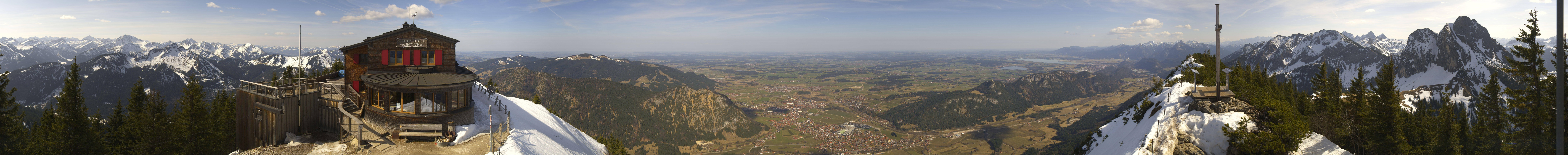 Archiv Foto Webcam Pfronten - Gipfel Breitenberg