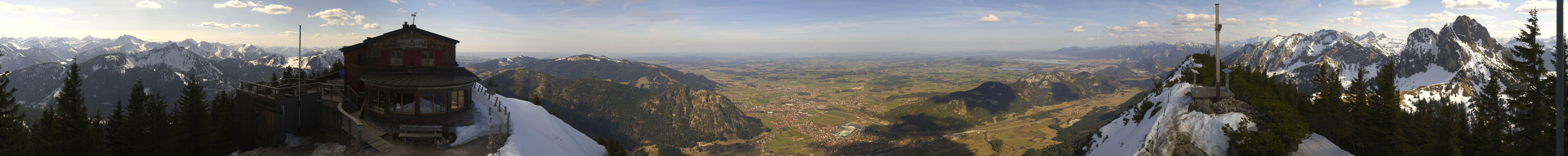 Archiv Foto Webcam Pfronten - Gipfel Breitenberg