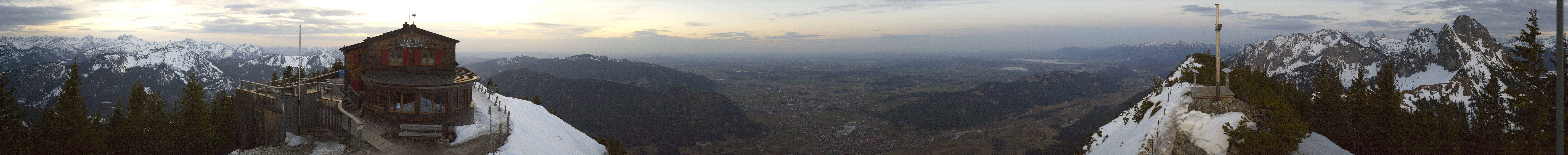 Archiv Foto Webcam Pfronten - Gipfel Breitenberg