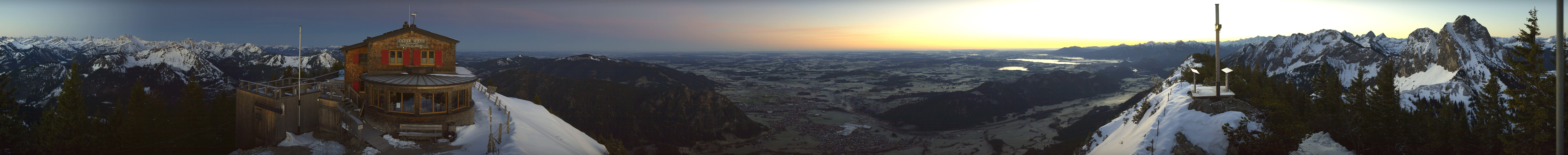 Archiv Foto Webcam Pfronten - Gipfel Breitenberg