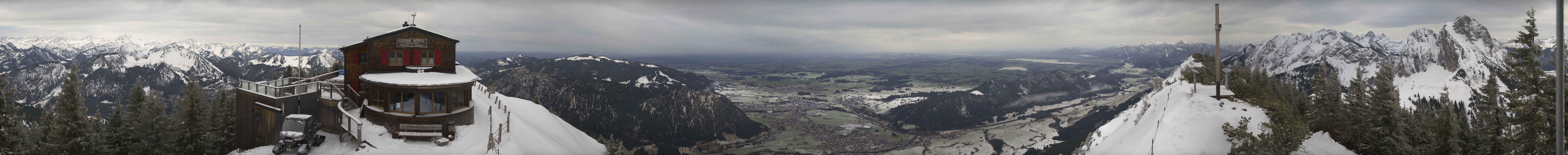 Archiv Foto Webcam Pfronten - Gipfel Breitenberg