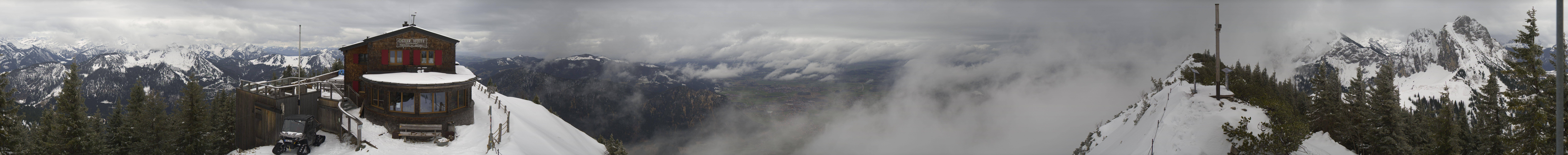 Archiv Foto Webcam Pfronten - Gipfel Breitenberg