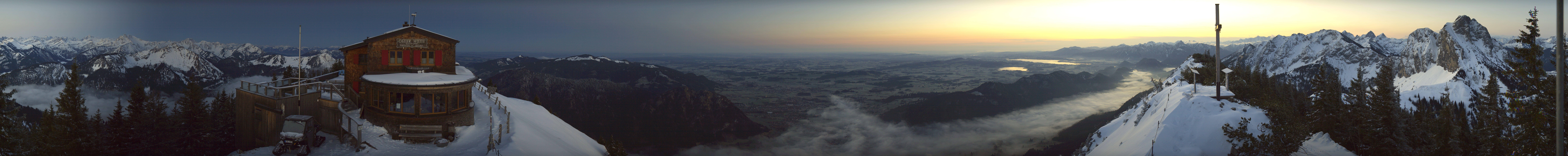 Archiv Foto Webcam Pfronten - Gipfel Breitenberg