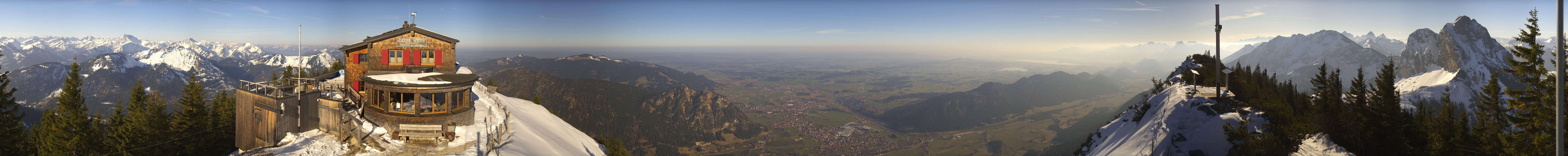 Archiv Foto Webcam Pfronten - Gipfel Breitenberg