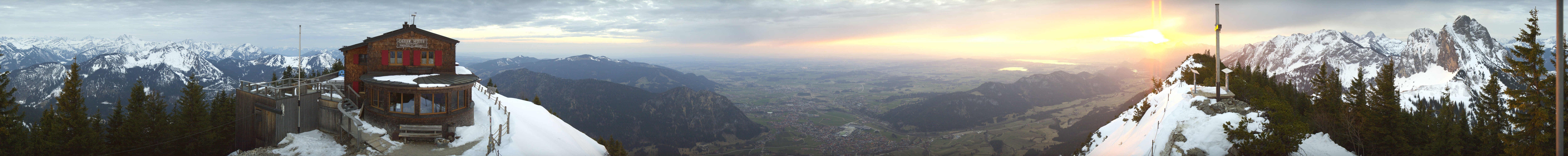 Archiv Foto Webcam Pfronten - Gipfel Breitenberg