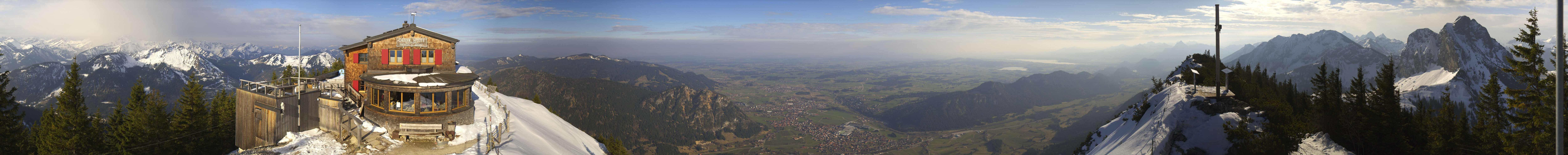 Archiv Foto Webcam Pfronten - Gipfel Breitenberg