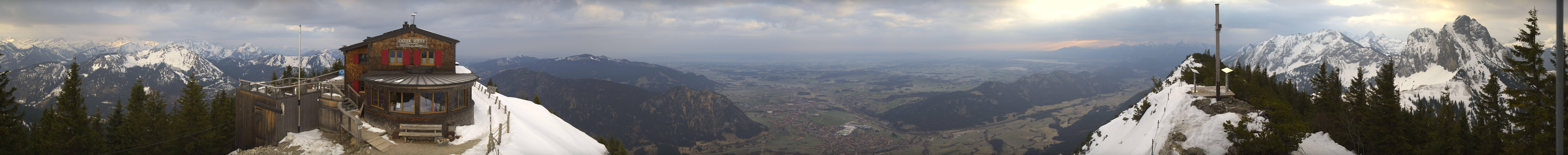 Archived image Webcam Pfronten - Mt. Breitenberg