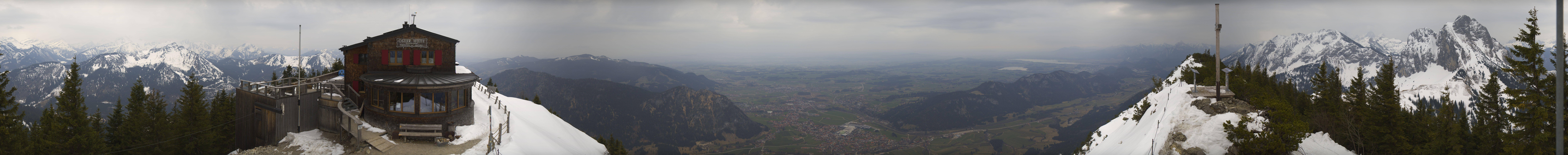 Archived image Webcam Pfronten - Mt. Breitenberg