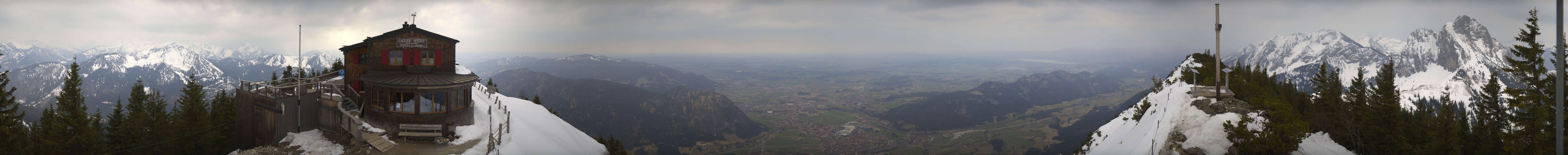 Archiv Foto Webcam Pfronten - Gipfel Breitenberg