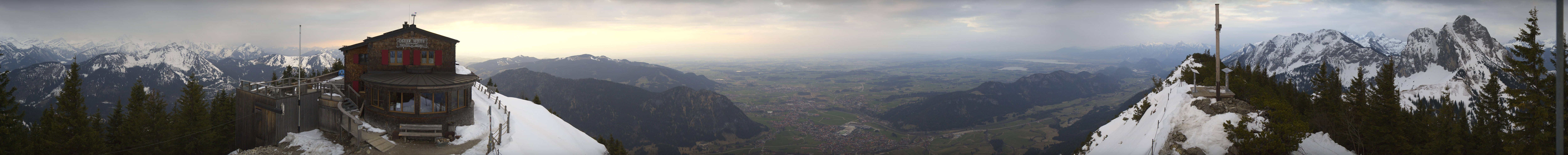Archiv Foto Webcam Pfronten - Gipfel Breitenberg