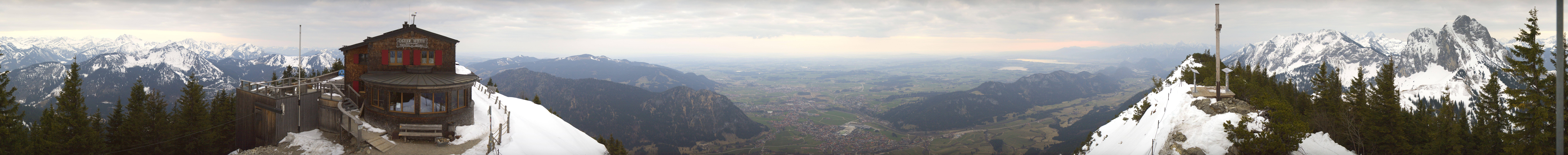 Archived image Webcam Pfronten - Mt. Breitenberg