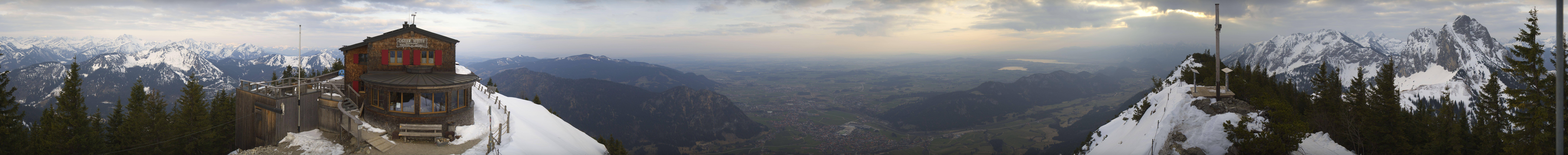 Archived image Webcam Pfronten - Mt. Breitenberg