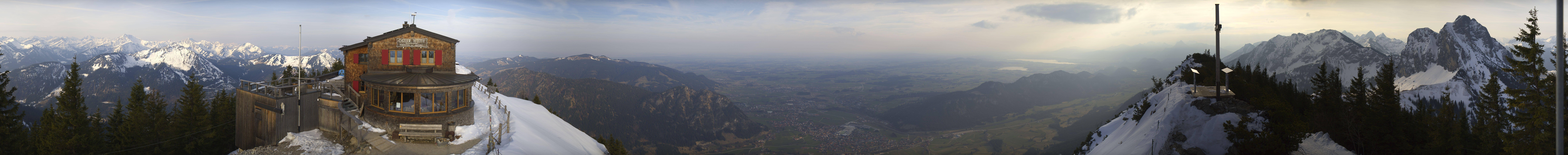 Archived image Webcam Pfronten - Mt. Breitenberg