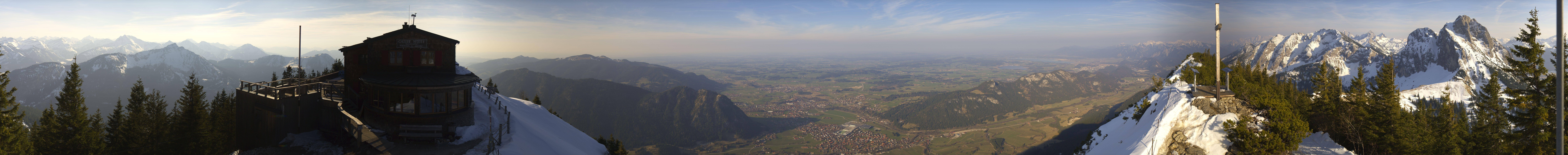 Archived image Webcam Pfronten - Mt. Breitenberg