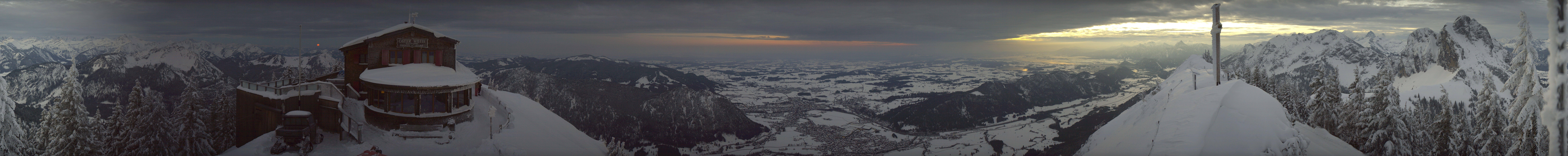 Archiv Foto Webcam Pfronten - Gipfel Breitenberg