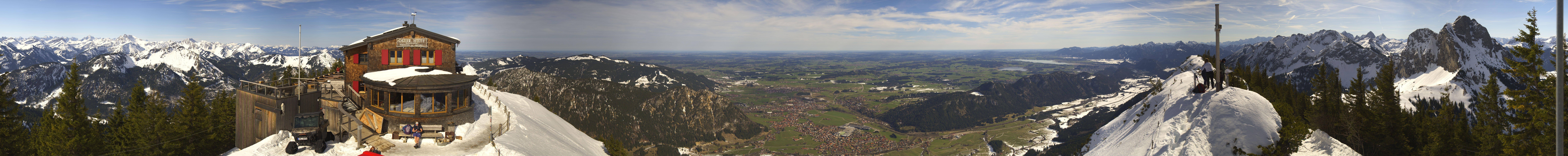 Archiv Foto Webcam Pfronten - Gipfel Breitenberg
