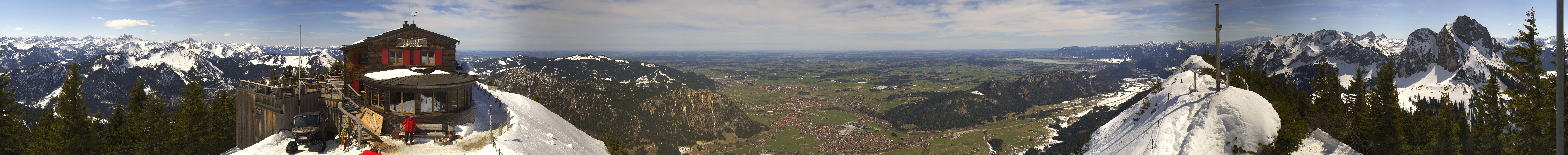 Archiv Foto Webcam Pfronten - Gipfel Breitenberg