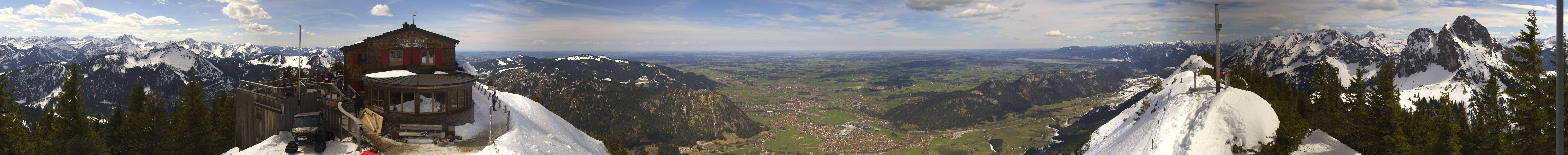 Archiv Foto Webcam Pfronten - Gipfel Breitenberg