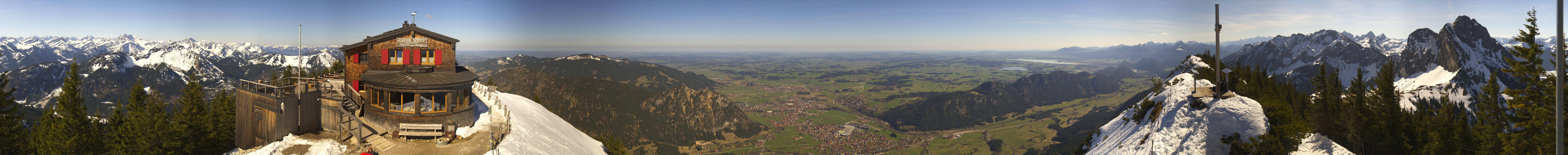 Archiv Foto Webcam Pfronten - Gipfel Breitenberg